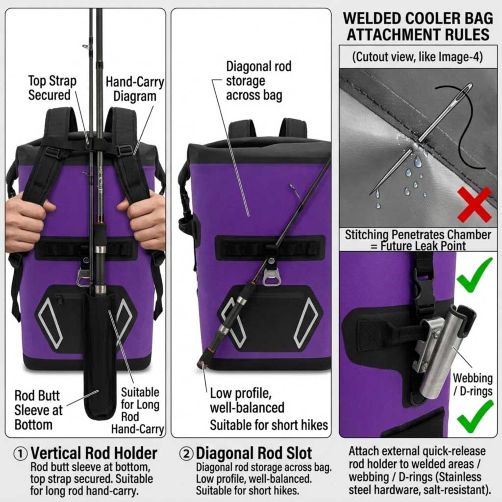 Ransel Cooler Fishing: Ukuran, Isolasi & Desain Ramah Rod Ransel Cooler Fishing: Ukuran, Isolasi & Desain Ramah Rod