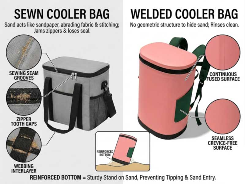 Ransel Cooler Pantai Waterproof: Sand-proof, Sun-Ready
