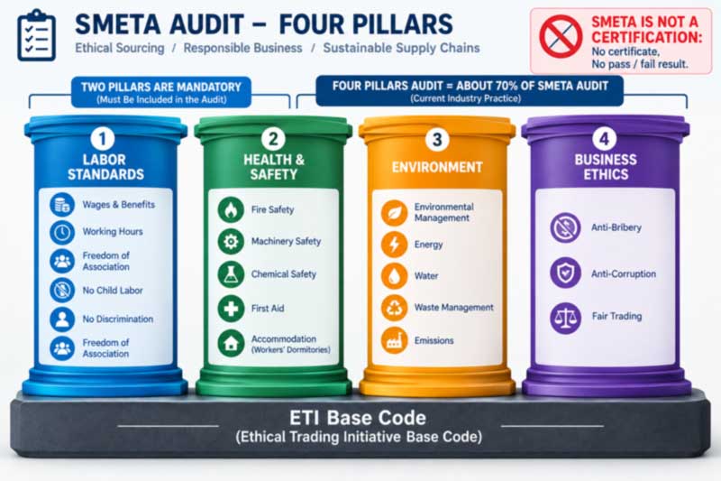 Audit SMETA Dijelasake: Apa sing Terjadi ing Lantai Pabrik